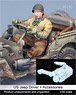 US Jeep Driver + Accessories (for Tamiya) (Plastic model)