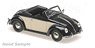 Volkswagen Hebmuller Cabriolet 1950 Black/Ivory (Diecast Car)