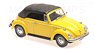 Volkswagen 1302 Cabriolet 1970 Yellow (Diecast Car)