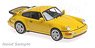 Porsche 911 Turbo (964) 1990 Yellow (Diecast Car)