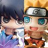 Petit Chara Land Naruto:Shippuden Fujin Naruto Uzumaki & Raijin Sasuke Uchiha Set (PVC Figure)