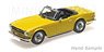 Triumph TR6 1973 Yellow (Right Handle) (Diecast Car)
