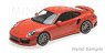 Porsche 911 Turbo S 2016 Orange (Diecast Car)
