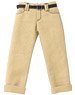 PNS Boys Low-rise Cropped Pants (Beige) (Fashion Doll)