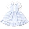 PNS Milky One-piece Dress (Light Blue) (Fashion Doll)