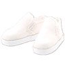 PNS Slip-on Shoes (White) (Fashion Doll)