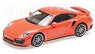 ポルシェ 911 (991.2) ターボ S 2017 オレンジ (ミニカー)