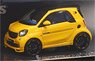 Smart Brabus Ultimate E Concept Iaa 2017 Yellow (Diecast Car)
