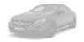 ブラバス 650 Cクラス クーペ ベース (メルセデス AMG C 63 S クーペ 2017) レッドメタリック (ミニカー)