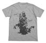 Godzilla Hedorah T-shirt Heather Gray S (Anime Toy)