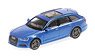 Audi A6 Avant 2018 Blue Metallic (Diecast Car)