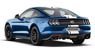 Ford Mustang 2018 Blue Metallic/White Stripe (Diecast Car)