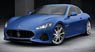 Maserati Gran Turismo 2018 Blue Metallic (Diecast Car)