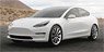 Tesla Model 3 - 2018 - White (Diecast Car)