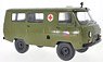 UAZ 452A 救急車 (3962) CZ Army (チェコ軍) (オリーブグリーン) (ミニカー)