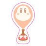 Kirby`s Dream Land Waddle Dee Collection Die-cut Sticker 12.Wapod (Anime Toy)
