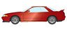 Nissan Skyline GT-R (BNR32) 1991 Red Pearl Metallic (Diecast Car)