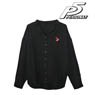 Persona 5 One Point Embroidery Shirt (Phantom Thieves Vigilante Group) Ladies L (Anime Toy)