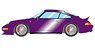 Porsche 911(993) GT2 `Duck tail Spoiler` Viola Metallic (Diecast Car)