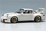 Porsche 911(993) GT2 Racing 1995 White (Diecast Car)