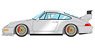 Porsche 911(993) GT2 Racing 1995 Silver (Diecast Car)
