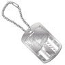 [Yurucamp] Metal Art Dog Tag Rin Shima (Anime Toy)