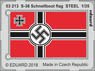 S-38 Schnellboot flag Steel (for Italeri) (Plastic model)