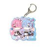 Tekutoko Acrylic Key Ring Part2 Re: Life in a Different World from Zero/Ram & Rem (Anime Toy)