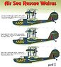 1/48 Supermarine Walrus Part 3 Air Sea Rescue (Decal)