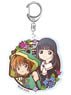 Cardcaptor Sakura Kirie Series Acrylic Key Ring Sakura & Tomoyo (Anime Toy)