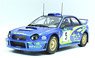 スバル インプレッサ S7 555 WRC No.5 2001 ニュージーランド ウィナー (ミニカー)