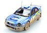 スバル インプレッサ S7 555 WRC No.5 2001 ニュージーランド ウィナー(汚し塗装) (ミニカー)