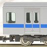 Odakyu Type 3000 (3081 Formation/Imperial Blue Band) Additional Six Middle Car Set (without Motor) (Add-on 6-Car Set) (Pre-Colored Completed) (Model Train)