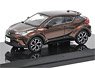 Toyota C-HR (2017) ダークブラウンマイカメタリック (ミニカー)