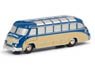 Piccolo Setra S8 Bus Beige - Blue (Diecast Car)