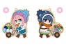 Yurucamp [Front and Back Rubber] Cart Nadeshiko & Rin (Anime Toy)