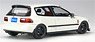 Honda Civic SiR II (EG6) Spoon Hong Kong Exclusive Model (White) (Diecast Car)