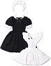 50 Classical Mini Maid Wear Set (Black) (Fashion Doll)