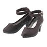 50 Heel Ankle Strap Shoes (Dark Brown) (Fashion Doll)