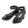 50 Heel Ankle Strap Shoes (Gross Black) (Fashion Doll)