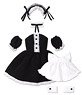 AZO2 Lolita Maid Dress Set (Black) (Fashion Doll)