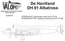 DH.91アルバトロス旅客機用・客室インテリアレジンパーツ(CV72128用) (プラモデル)