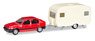 (HO) MiniKit Opel Kadett E GLS with Caravan (Opel m. WW) (Model Train)
