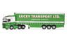 Scania R, Curtainside Trailer, Lucey Transport Ltd (Diecast Car)