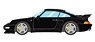 Porsche 911 (993) Turbo S 1996 Black (Diecast Car)