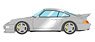 Porsche 911 (993) Turbo S 1996 Silver (Diecast Car)