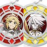 Fate/Apocrypha Clear Stained Charm Collection Ver. Red (Set of 8) (Anime Toy)
