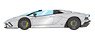 Lamborghini Aventador S Roadster 2017 -Center lock wheel Ver.- マットシルバー (ミニカー)