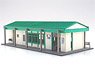 1/150 Scale Paper Model Kit Station Series 13 : Regional Station Building/Inazusa Station Type A (Manned Station Version) (Unassembled Kit) (Model Train)