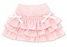 PNS Polka Dot Frill Skirt (Pink x White) (Fashion Doll)